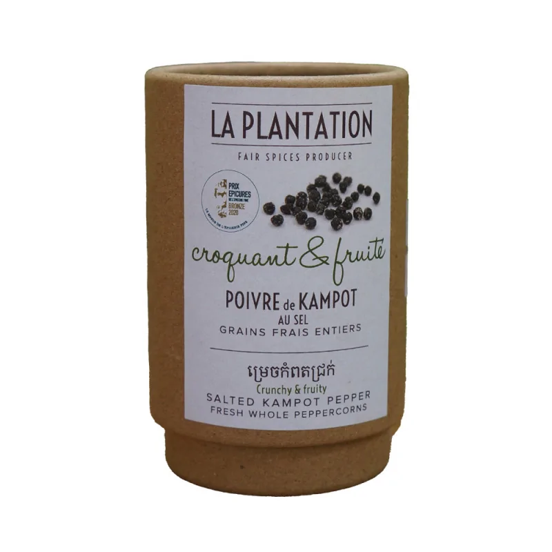 Poivre frais au sel de Kâmpôt 50g