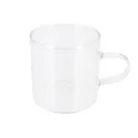 6 tasses à espresso en verre transparent 90 ml