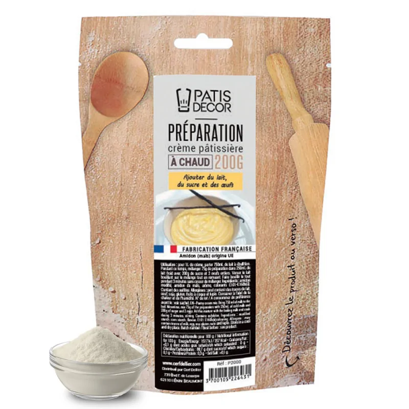 Crème Pâtissière à chaud Patisdécor
