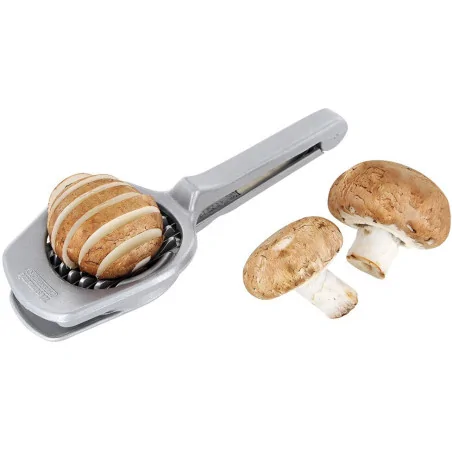 coupe-champignons inox