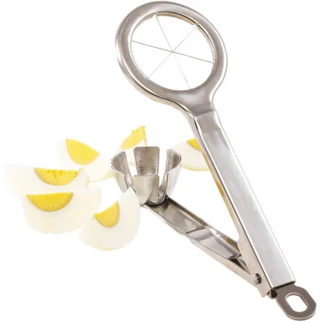 coupe-oeufs 6 quartiers inox
