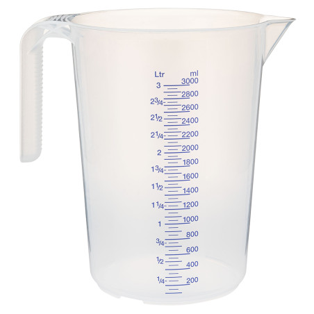 pot polypropylène gradué...