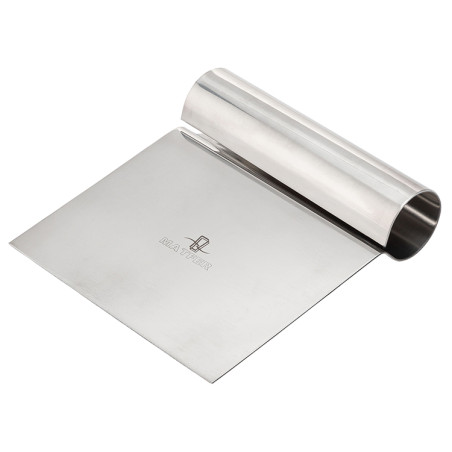 coupe-pâte tout inox 13x12 cm