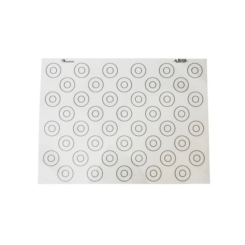Tapis silicone spécial macarons De Buyer