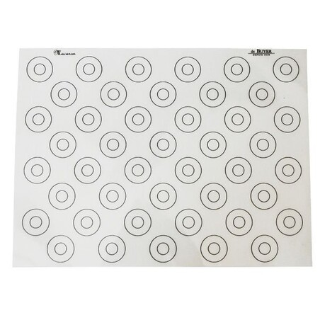 Cergrey 48 cavités Silicone Moule Feuille Tapis Biscuits Macaron