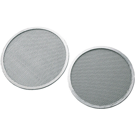 grille à pizza ronde...