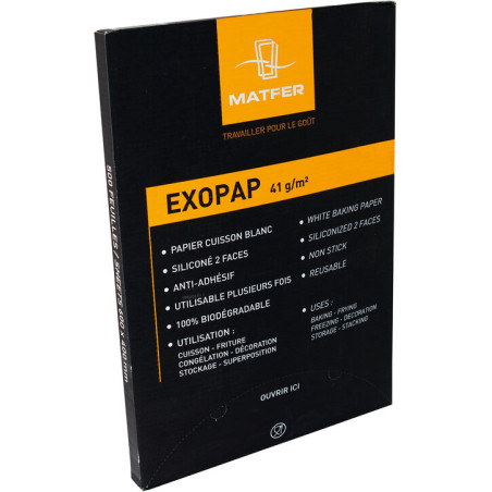 Exopap papier siliconé 500...
