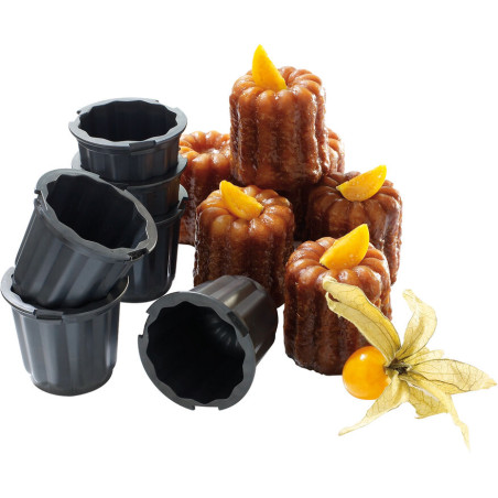 Exoglass 6 moules à cannelés