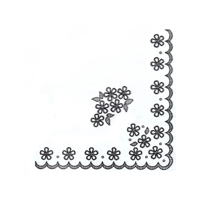 Découpoirs bordure broderie (par 4)
