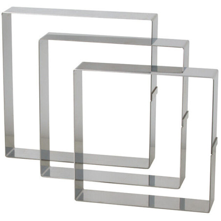 carré à entremets inox...