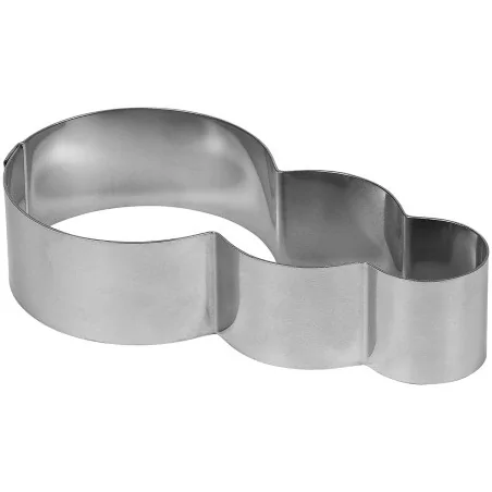 cercle inox à entremets feu...