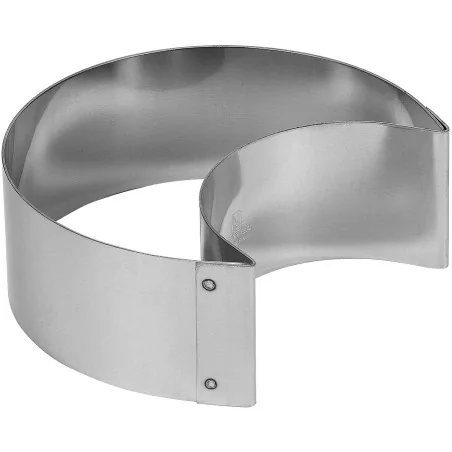Forme inox lune 11cm