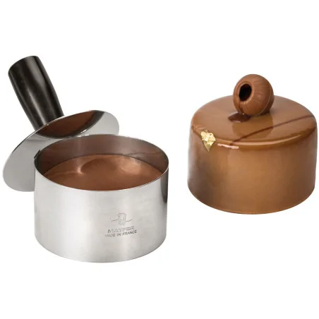 tasseur à entremets inox 8 cm