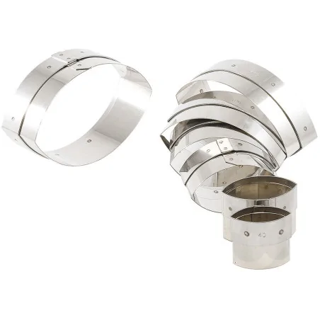 boîte de 7 découpoirs inox...