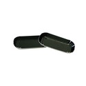 Mini assiette carton rectangle noire (x100) Mini assiette carton rectangle noire (x100)