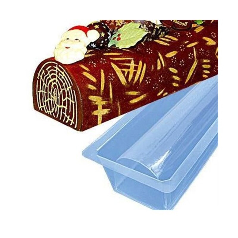 Kit bûche de Noël gouttière et tapis silicone