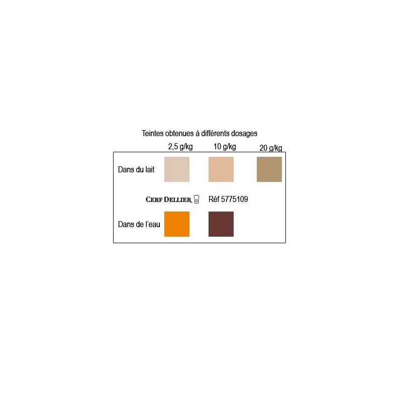 Colorant poudre alimentaire Caramel 100 g