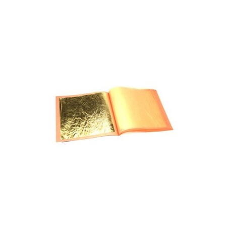 Carnet 25 Feuilles or alimentaire 22 carats Patisdécor