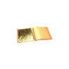 Carnet 25 Feuilles or alimentaire 22 carats Patisdécor