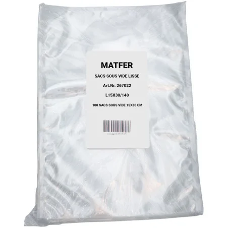 100 sacs sous vide lisse...