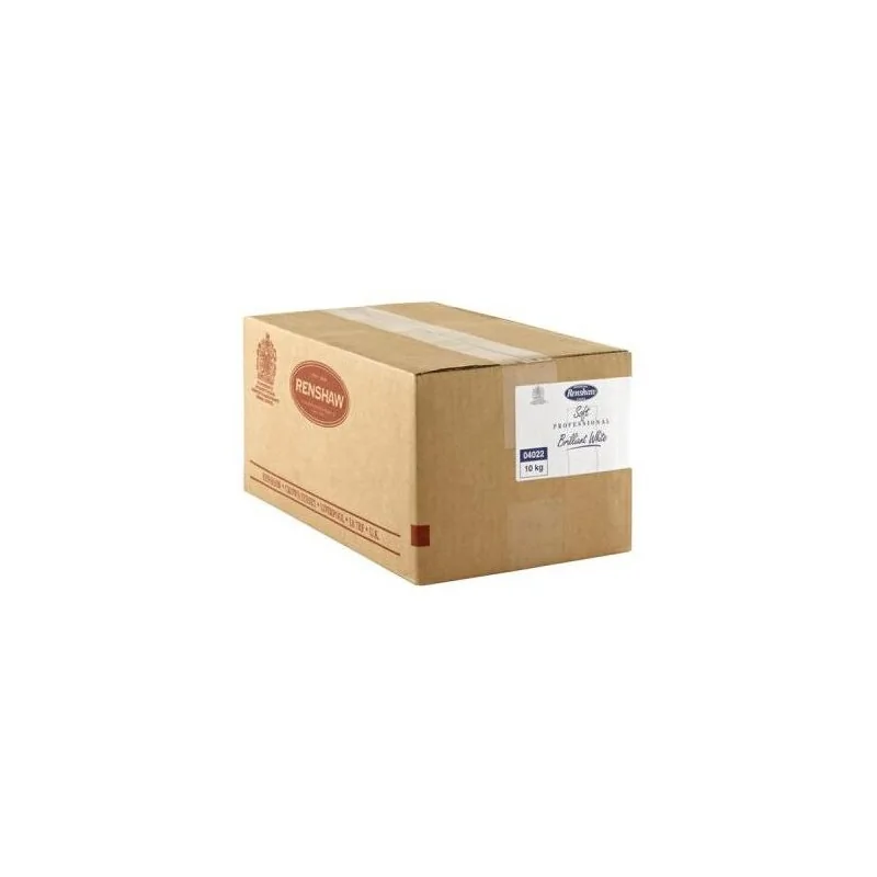 Pâte à sucre blanche Renshaw 10 kg