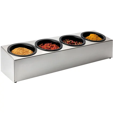 Matfer roll box inox 4 bols...
