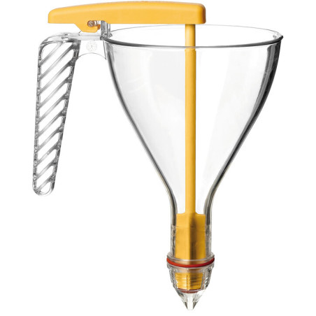 entonnoir gradué à piston...