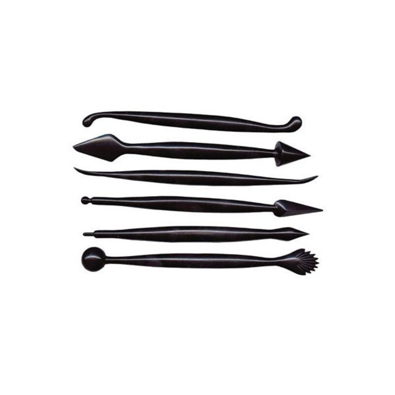 Outils de modelage pour fleurs (par 6)