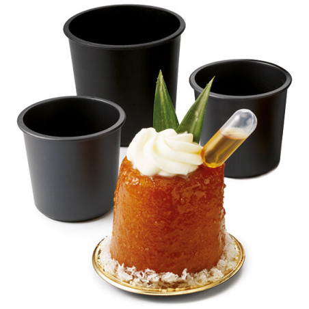 Exoglass 6 darioles rondes...