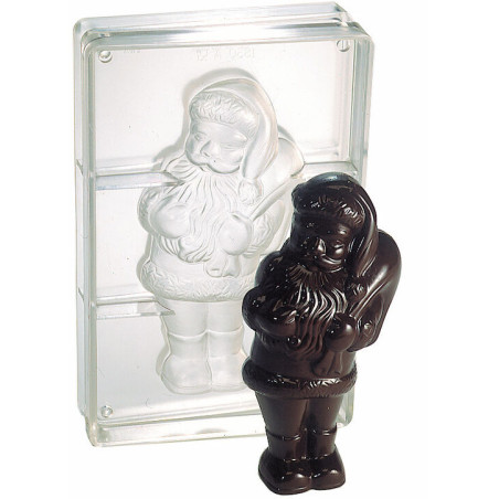 moule double père noël debout