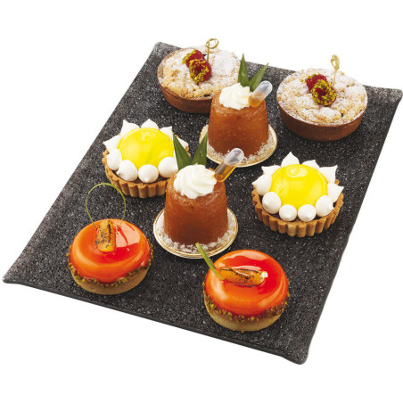 PAP plats crystal noirs...