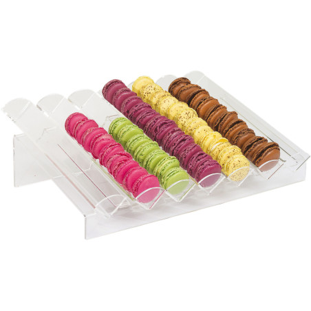 présentoirs à macarons PMMA