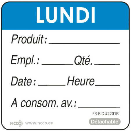 rouleaux de 500 étiquettes...