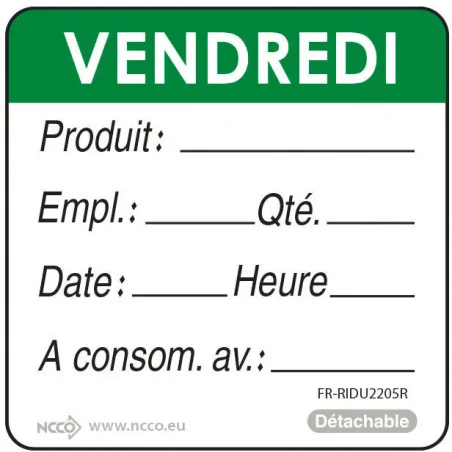 rouleau de 500 étiquettes...