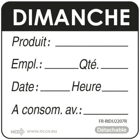 rouleau de 500 étiquettes...