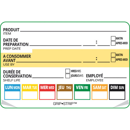 rouleau de 500 étiquettes...