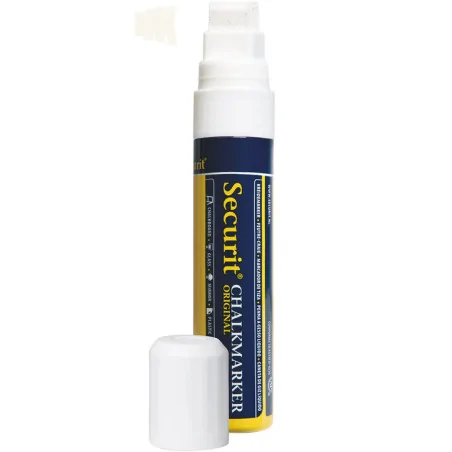 Marqueur blanc pointe 7-15 mm