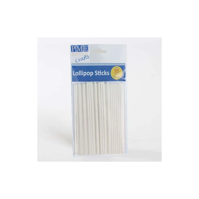 Batons sucettes cake pops 16 cm (x35)