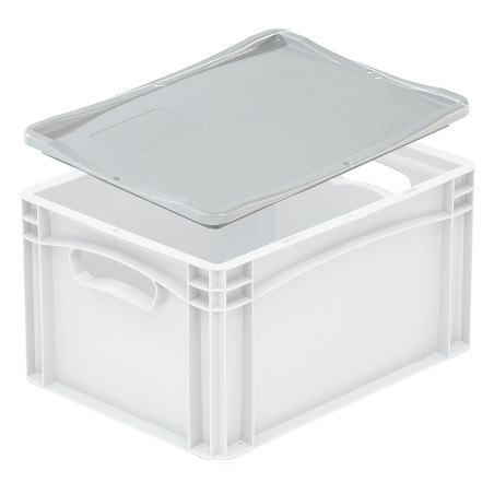 bac gerbable plein gris...