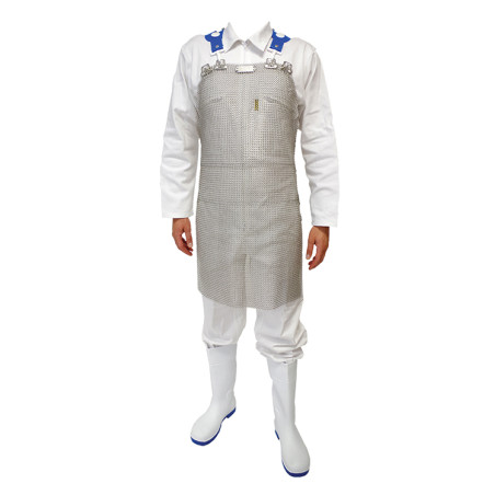 tablier de boucher en cotte...