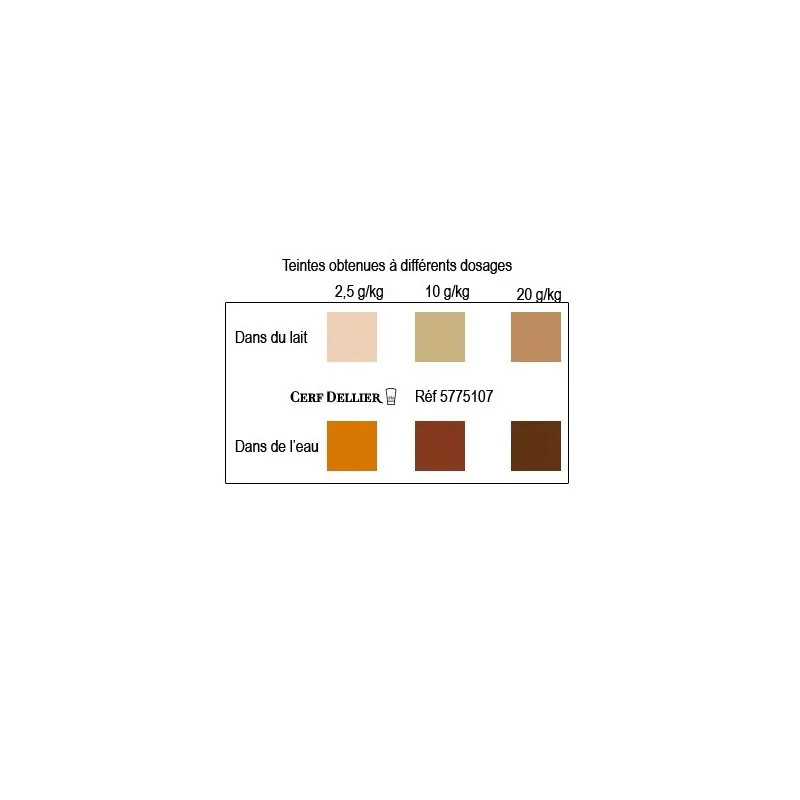 Colorant poudre alimentaire Café 100 g