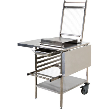 table mobile inox pour...