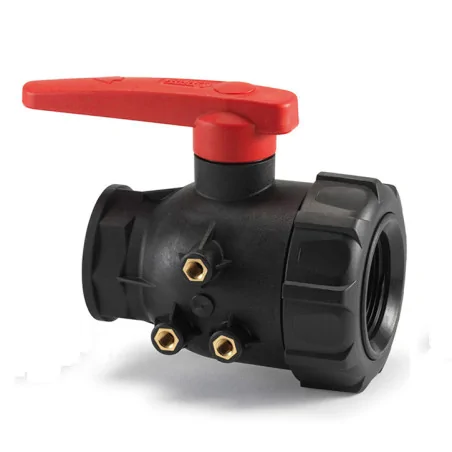 vanne avec raccord pour bac...