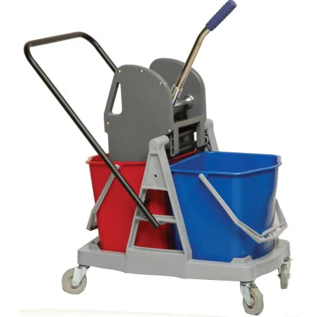 chariot de lavage 2 seaux...