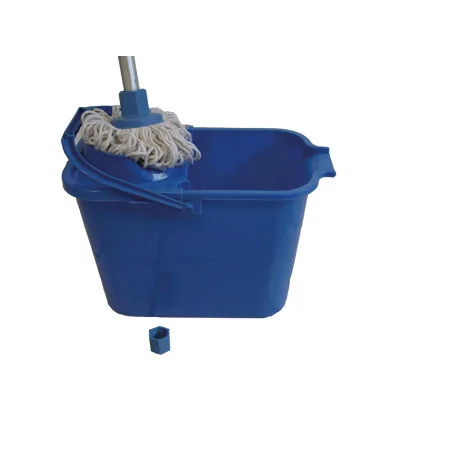 seau 12 L bleu avec essoreur