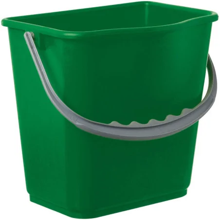 seau polypropylène vert 5 L