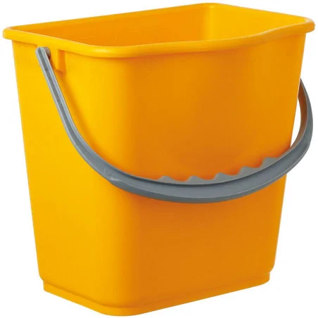 seau polypropylène jaune 5 L