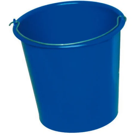 seau rond bleu 10 20.5 cm