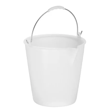 seau 12 blanc 28 cm