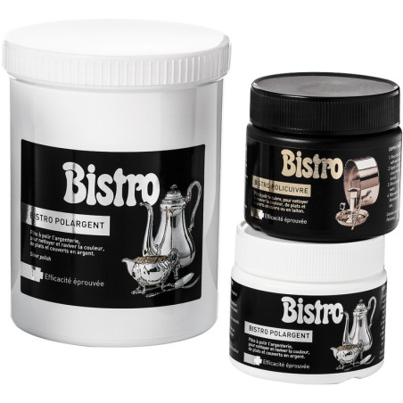 Bistro pâte à polir pol argent